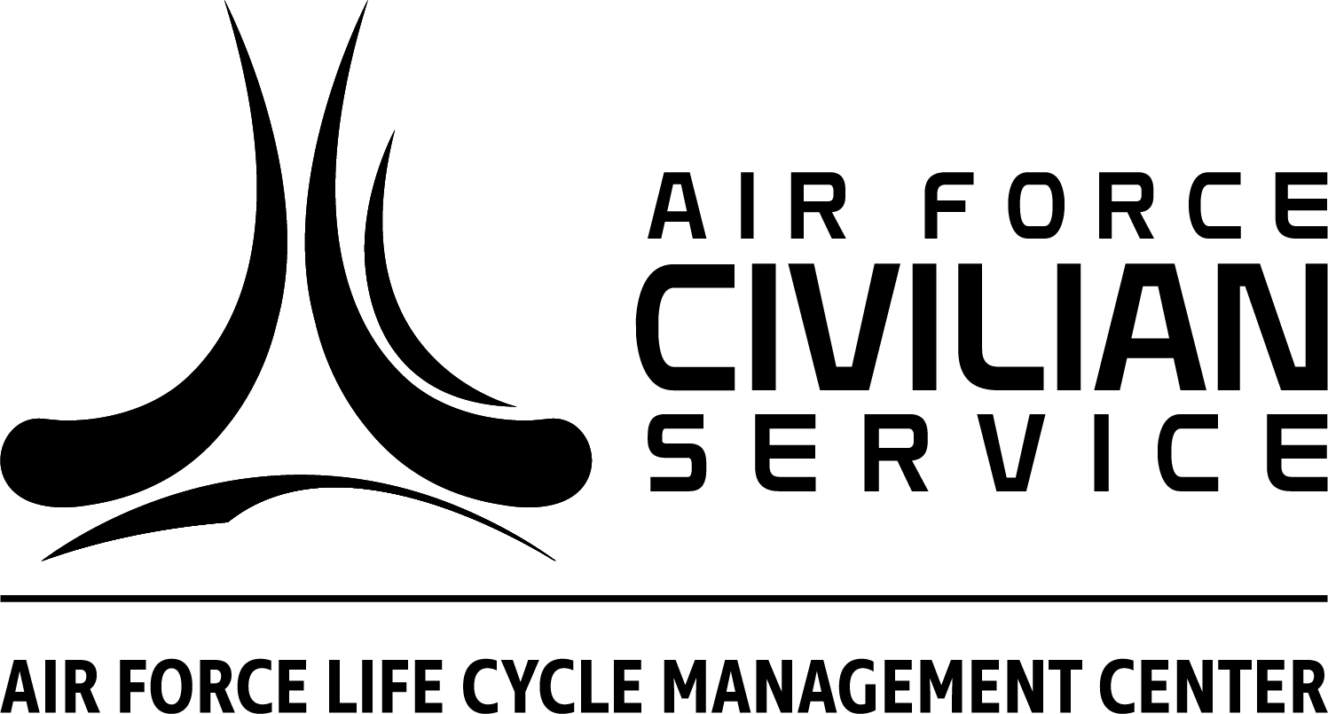 AFLCMC Logo Full Text Horizontal Black