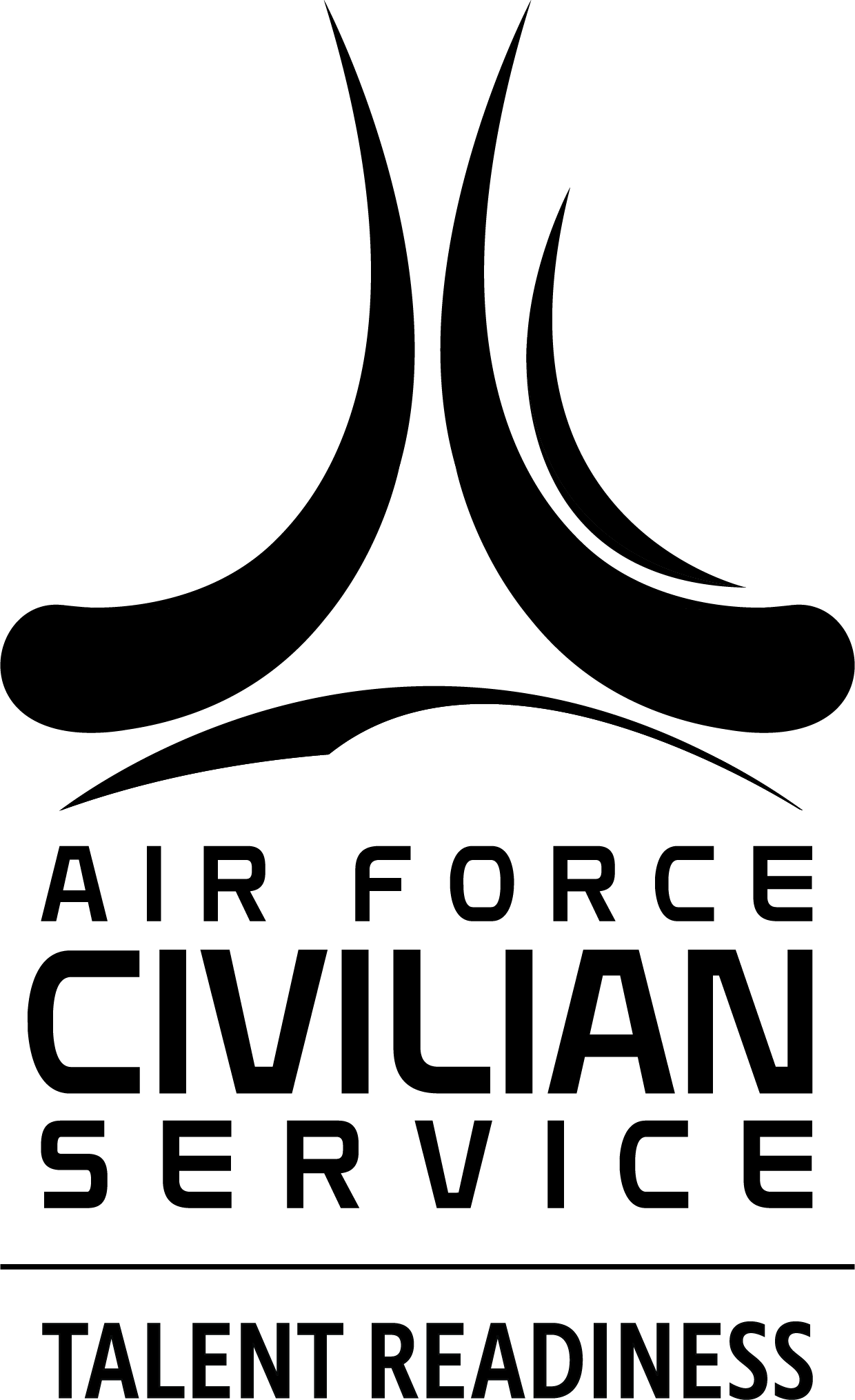 AFCS Talent Acquisition Logo Color Vertical Black